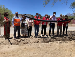 MOP inició construcción de nuevo sistema de Agua Potable Rural en sector Verdes Campiñas