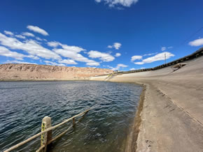 MOP construyó nueva estación de medición hidrométrica en Embalse Conchi