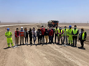 MOP da el vamos a nueva ruta productiva B-12 con pavimentación de su primer tramo