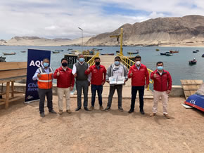 MOP entregó a pescadores de Caleta Cifuncho plan de conservación