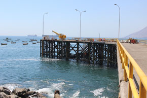 Gobierno finaliza y recepciona obras de conservación de muelle de pescadores de Tocopilla