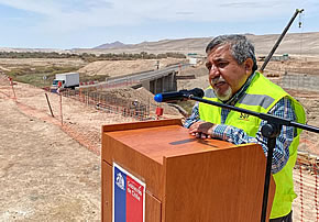 MOP construye un nuevo Puente Quillagua en Ruta 5