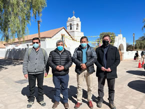 Agua potable y conectividad vial son las prioridades del MOP en la comuna de San Pedro de Atacama