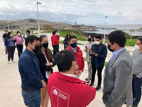 Alcalde afirmó a actores sociales y autoridades que no recepcionará la primera etapa de playa La Chimba