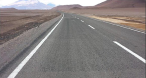 MOP mejoró otros 14 kilómetros de la ruta internacional que une Calama y Ollagüe