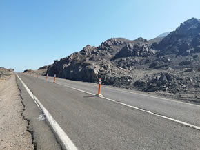 Próximamente anunciarán cortes de tránsito por obras de mejoramiento en Ruta 1 entre Michilla y Caleta Buena