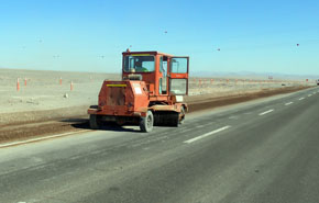 Gobierno inicia trabajos de conservación en Ruta 25