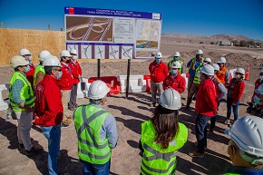 MOP inició construcción de doble vía Rutas del Loa