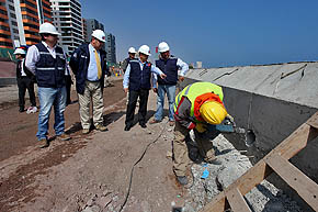 Obras del borde costero de Antofagasta serían entregadas antes del plazo establecido