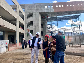 MOP informó a comunidad escolar avances de obras en escuela D48 de Calama   