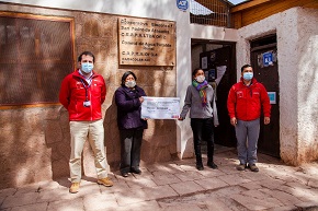 Millonario bono de emergencia recibió Comité de Agua Potable Rural de San Pedro de Atacama