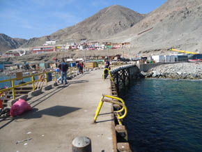 MOP inició obras de conservación en Muelle Caleta Coloso