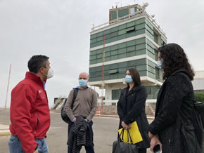 Trabajos en aeropuerto Andrés Sabella: es la mayor inversión nacional que actualmente ejecuta la Dirección de Aeropuertos