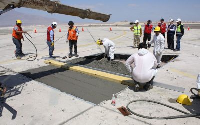 MOP mejora el estado de pista en Aeropuerto Cerro Moreno de Antofagasta