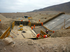 MOP inicia cuarta etapa de las obras de control aluvional en Taltal