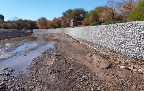 Gobierno concluye obras de conservación de riberas de cauces del Río San Pedro