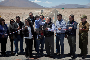 Gobierno inaugura pavimentación de Ruta Internacional Calama – Ollagüe