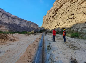 MOP inspeccionó avances en obras de riego en valle de Lasana