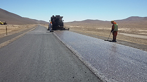 Gobierno finalizó obras de mejoramiento en ruta B-710