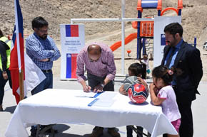 1.500 habitantes son resguardados por nuevas obras de control aluvional en Población 5 de Octubre de Tocopilla