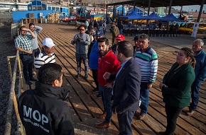 MOP adjudica conservación de muelle de pescadores en Tocopilla