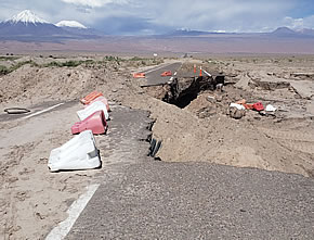 Vialidad inicia obras de reconstrucción de rutas dañadas tras lluvias estivales