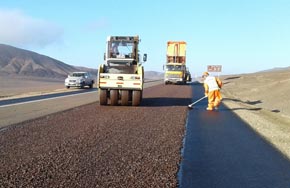 Destacan rápido avance en conservación de ruta 5 en la comuna de Taltal