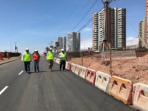 MOP habilita calzada poniente en sector nudo Croacia de Antofagasta