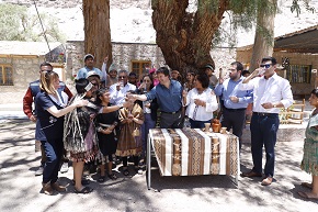 Con emotiva ceremonia celebran puesta en servicio de Sistema de Agua Potable Rural de Lasana