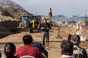 Subsecretario Palacios participa en colocación de primera piedra en obras de mejoramiento de Ruta 1 en sector urbano de Tocopilla