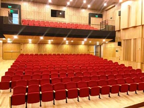 Autoridades visitan emblemático Teatro Andrés Pérez previo a su inauguración