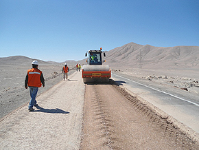 MOP inició trabajos de reparación en sector Iberia-Quillagua de la Ruta 5 norte