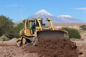 MOP inició obras de emergencia en ribera de cauces naturales de Calama y San Pedro de Atacama