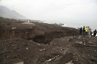 Rehabilitación de ruta costera entre Tocopilla y Antofagasta tardará por lo menos 10 días