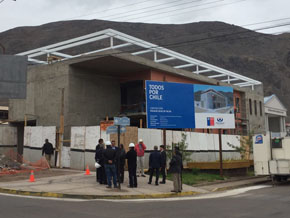 Autoridades visitaron obras de nuevo edificio de Fiscalía en Taltal